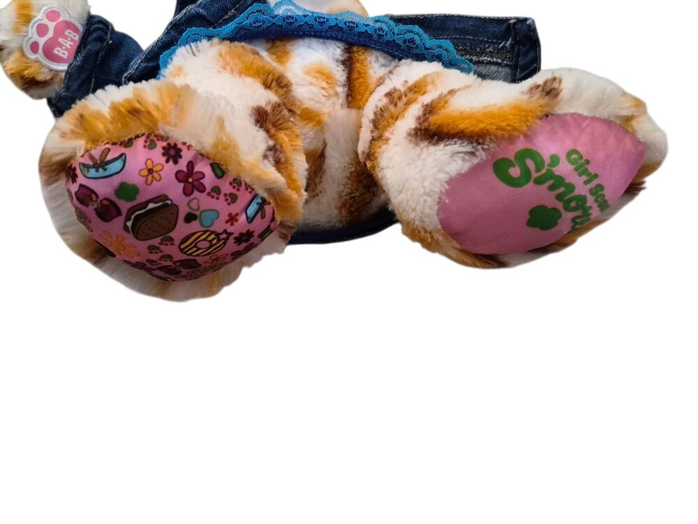 Build A Bear 16 Inch Scout S'mores Teddy Bear Stuffed Animal With Clothes - Picture 7 of 7